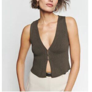 Reformation Myrtle Cotton Sweater